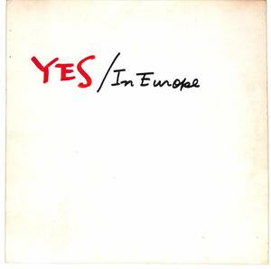 c5671/LP/ブート盤/YES/LIVE IN EUROPE