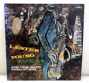 B14206▲Lester Young/Pres on Keynote LPレコード Jazz/スウィングジャズ/レスターヤング/カウントベイシー