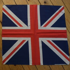  free shipping Vintage Union flag bandana Made in USA England national flag euro America stock handkerchie beautiful goods miscellaneous goods Vintage A0286