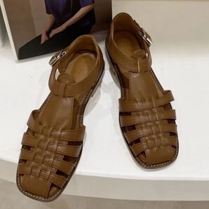 グルカサンダル ブラウン 24.5