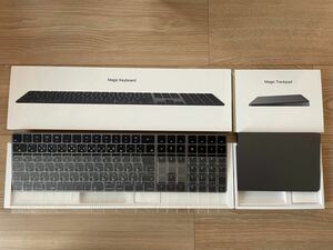 Apple Magic Keyboard Magic Trackpad 2 - スペースグレイ　セット売り
