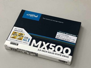 ★送料無料★Crucial MX500 500GB CT500MX500SSD1JP★2.5インチ SATA SSD★新品・未使用・未開封