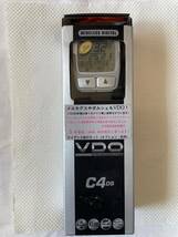 VDO　C4DS　ワイヤレススピードメーター　ケイデンス取付キット付。メルセデスやポルシェもVDO!　新品未使用_画像1