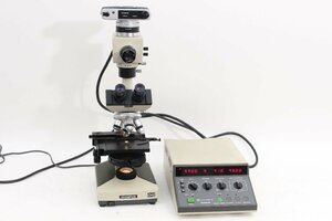 OLYMPUS/オリンパス ■ 写真撮影装置付き 顕微鏡 セット [CHS/CH-2] ■A4304