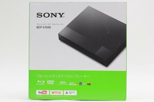 SONY/ソニー ■ ブルーレイディスク/DVDプレーヤー [BDP-S1500] 2021年製◆A5326