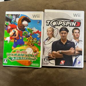 【Wii】 スーパーマリオスタジアム ファミリーベースボール　トップスピン
