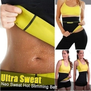 サウナベルト Sサイズ 発汗 ダイエット ウエスト ウェストトリマー 腹筋 くびれ トレーニング 減量ベルト 代謝 汗 お腹痩せ☆