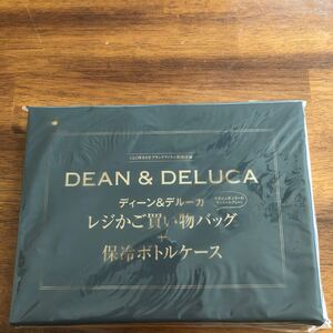 新品未使用未開封ディーンアンドデルーカ エコバッグ トートバッグ 保冷ボトルケース チャコールグレー