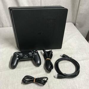 現状品　PlayStation 4 ジェット・ブラック 500GB (CUH-2200AB01)