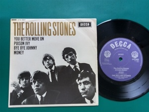 ★ Eu45 ★ Rolling Stones 4 Songs Ep "пока" от Джонни "" Money "," вам лучше двигаться дальше "и другие 1 пс