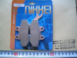  new goods including carriage disk pad APRILIA125 RX92-99 F1 piece NIKKEI194