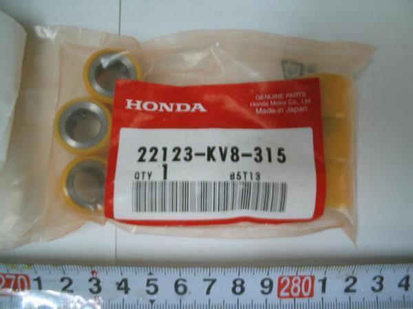  новый товар включая доставку Honda оригинальный Spacy 125JF02 поздняя версия ремень + ролик 