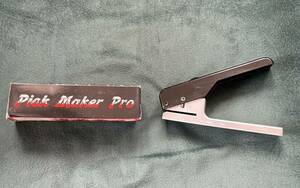 Pick Maker Pro pick manufacture machine unused including carriage 