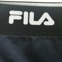 FILA スポーツショーツ ネイビー M ボックスショーツ 吸水速乾 カジュアルショーツ レディースショーツ 新品 送料無料_画像5