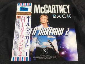 ラスト！Empress Valley ★ Paul McCartney - ハロー・オークランド 2「Hello Oakland 2」最新ツアー第2弾！プレス2CDペーパースリーブ