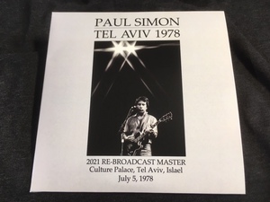 限定特価！Empress Valley ★ Paul Simon -「Tel Aviv 1978」プレス2CDペーパースリーブ