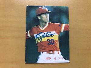 カルビープロ野球カード 1987年 津野浩(日本ハム) No.16