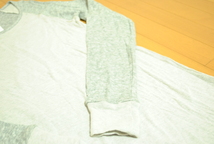 新品 未使用 CURIOSITE/キュリオシテ カットソー Tシャツ T-Shirt シンプル ラグラン 長袖 アメカジ レディース 綿 100% / M_画像3