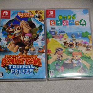 ドンキーコング トロピカルフリーズ+あつまれどうぶつの森