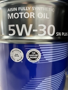 [AISIN] engine oil SN 5W-30 20L chemosynthesis oil [ including carriage ]