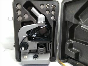 Nikon　顕微鏡　MODEL CL　レトロ　精密作業　ニコン　対物レンズ　ケース付き (22_10325_5)