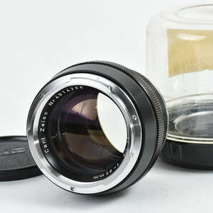 ★超希少★Carl Zeiss Sonnar ゾナー 85mm F2 Lens For Contarex コンタレックス用 ブラック♪/g17の画像1