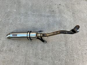 社外マフラー beams CF4MA アドレス125 カスタム V125S パーツ ビームス 2種 希少 社外パーツ リアマフラー