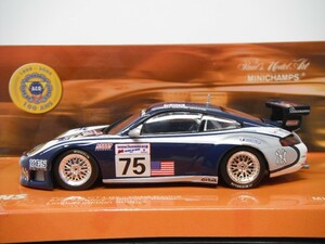 ■ PMA MINICHAMPSミニチャンプス『1/43 Porsche GT3 RS - オルビットレーシング #75 ポルシェ ミニカー』