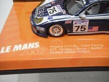 ■ PMA MINICHAMPSミニチャンプス『1/43 Porsche GT3 RS - オルビットレーシング #75 ポルシェ ミニカー』_画像6