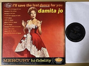 MONO盤 試聴 豪快 スキャット ビッグバンド ジャズボーカル Damita Jo I'll Save The Last Dance For You LP Etta Jamesカバーオルガンバー