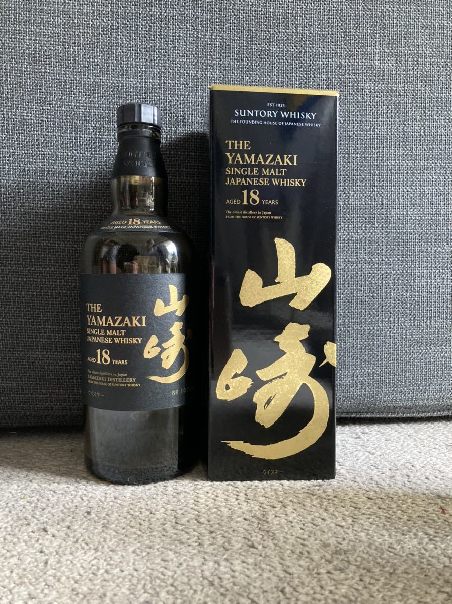 ヤフオク! -「山崎18年 空き瓶」の落札相場・落札価格
