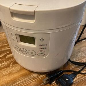 無印良品 ジャー炊飯器 2008年製 M-RC5B ホワイト 無印良品