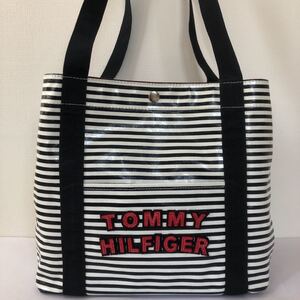 TOMMY HILFIGER トートバッグ ボーダー