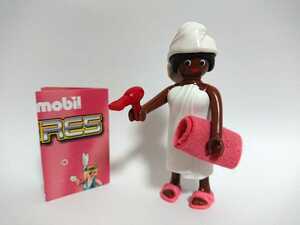 Playmobil Play Mobil 9444 figure girls series 14 black person girl doll bikini bathrobe unused 