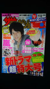 ザ・テレビジョン 鹿児島・宮崎・大分版 2010年10月1日号 no.36 二宮和也/井上真央/小栗旬/成宮寛貴/佐藤健/前田敦子/他