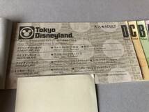 東京ディズニーランド　TDL　ビッグ　１０　チケット　ブック　アトラクション　券　ADMISSION & 10 ATTRACTIONS ディズニーランド_画像8