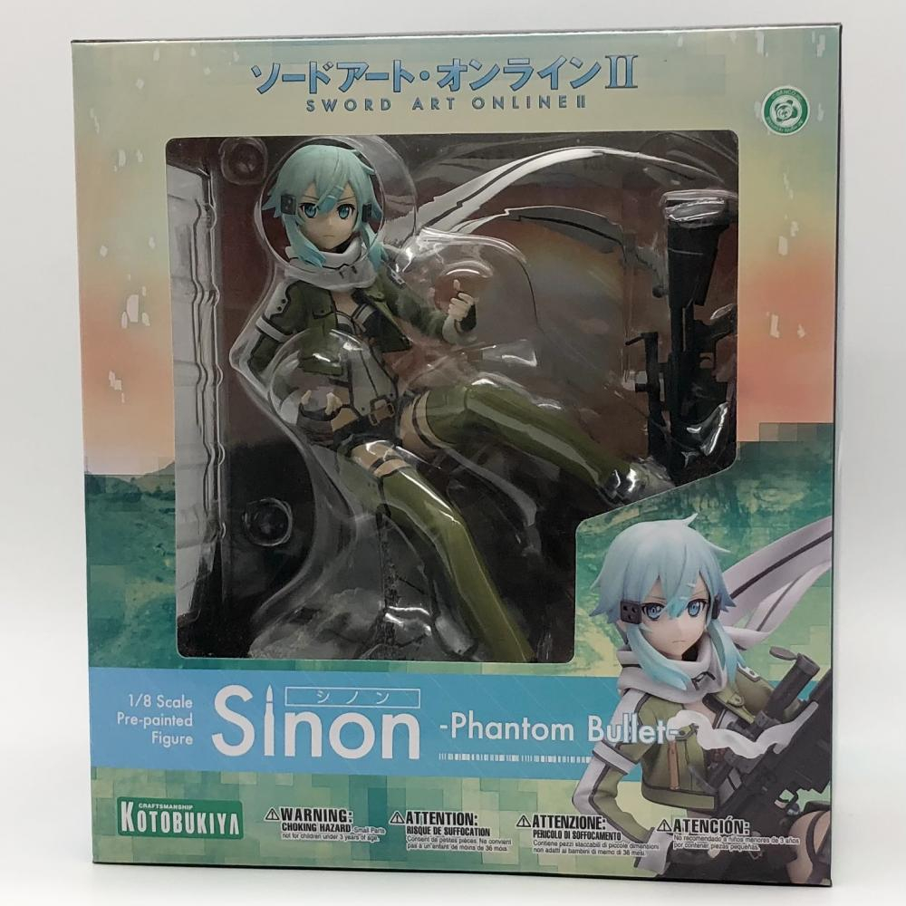 ブラック系上等な ソードアートオンライン シノン 壽屋 コトブキヤ 特急 新品未開封 シノン コトブキヤ フィギュア コミック/アニメ