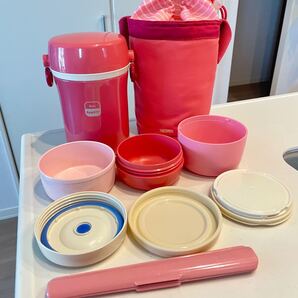 サーモス保温弁当箱 ピンク