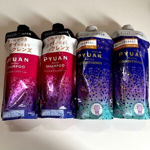 ピュアン アクションシャンプーとコンディショナー4点セット