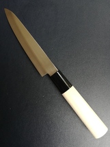 日本製　和包丁　ペティナイフ　刃渡り120ｍｍ全長235ｍｍ　登録　御料理包丁_画像5