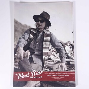 West Ride GENUINE ウエストライド ＃19 2019/秋冬 大型本 図版 図録 カタログ ファッション メンズ