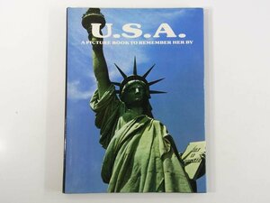 【英語洋書】 U.S.A. A Picture Book to Remember Her By Ted Smart テッド・スマート 1978 大型本 アメリカ カラー写真集