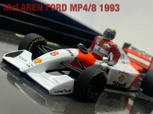 PMA 1/43 ミニチャンプス マクラーレン フォードMP4/8 A.セナ 41st GP WIN オーストラリアGP 1993 マルボロ 仕様