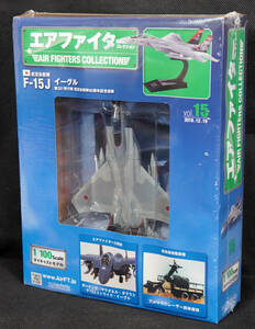 ☆☆15　 航空自衛隊 F-15J イーグル 第201飛行隊　　エアファイターコレクション　1/100　アシェット　新品未開封