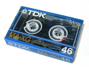 TDK カセットテープ「MA-XG」46分・メタルポジ ★未開封品