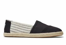 新品 トムス TOMS 10016264 黒 24.5cm アルパルガータ ロープ レディースエスパドリーユ スリッポンシューズ フラットシューズ 靴_画像2