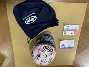 アライ　Arai ピンク　SZ-RAM4 Xスタイル　ジェットヘルメット　未使用　55 56 cm