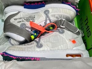 Nike Air Force 1 MID × Off-White ナイキ エアフォース1 オフホワイト 27.0cm 新品未使用