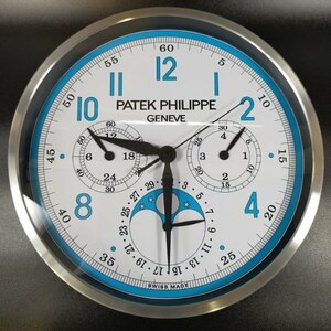 ちょっと訳アリ特価 パテックフィリップ 掛け時計 新品 動作確認済み 販促用 ノベルティ 掛け時計 非売品 クォーツ式 PATEK PHILIPPE