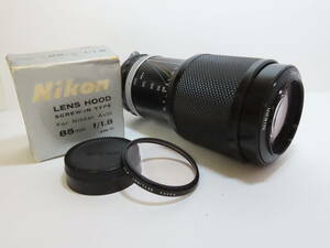 ニコン ズームニッコール Nikon Zoom-Nikkor-C Auto 80-200mm 1:4.5